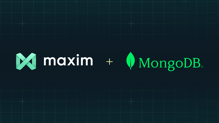 Maxim AI x MongoDB